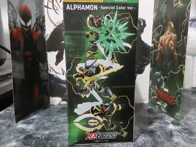 Bandai NXEDGE style  alphamon digimon - miniatura 5