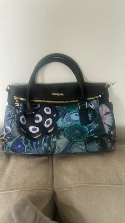 Bolso Desigual estampado floral con correa - miniatura 1
