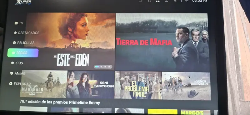 Tv box  Mundo 3001 - 3