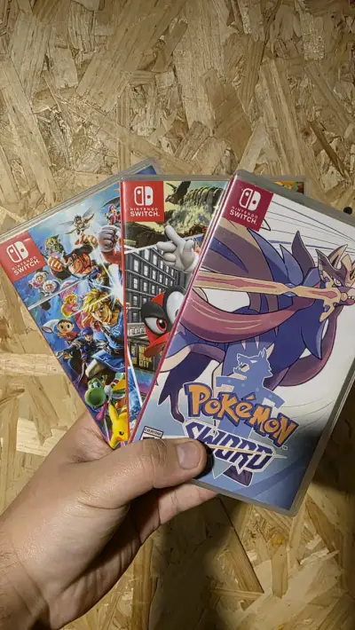 Juego  Super Smash,  Pokémon Sword y Mario Odyssey - miniatura 1