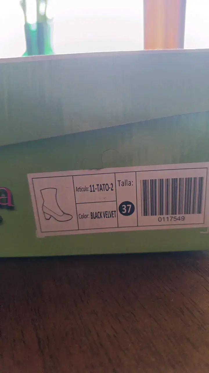 Botines de tacón alto negros para mujer - 6