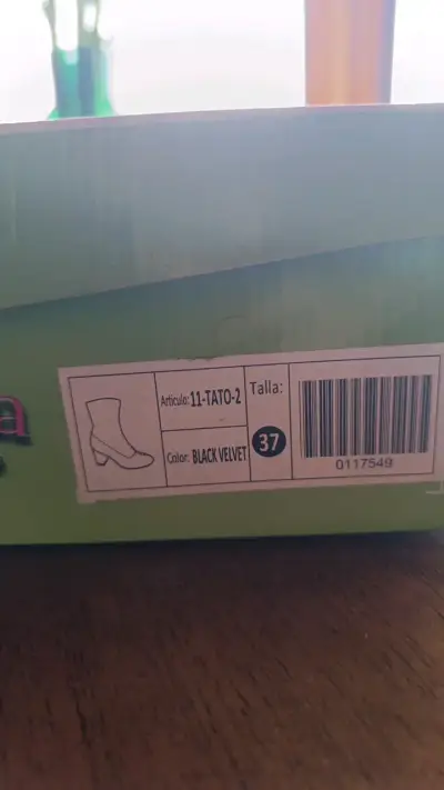 Botines de tacón alto negros para mujer - miniatura 6