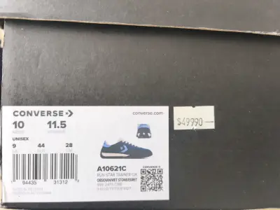 Zapatillas deportivas unisex Converse All Star azul - miniatura 4