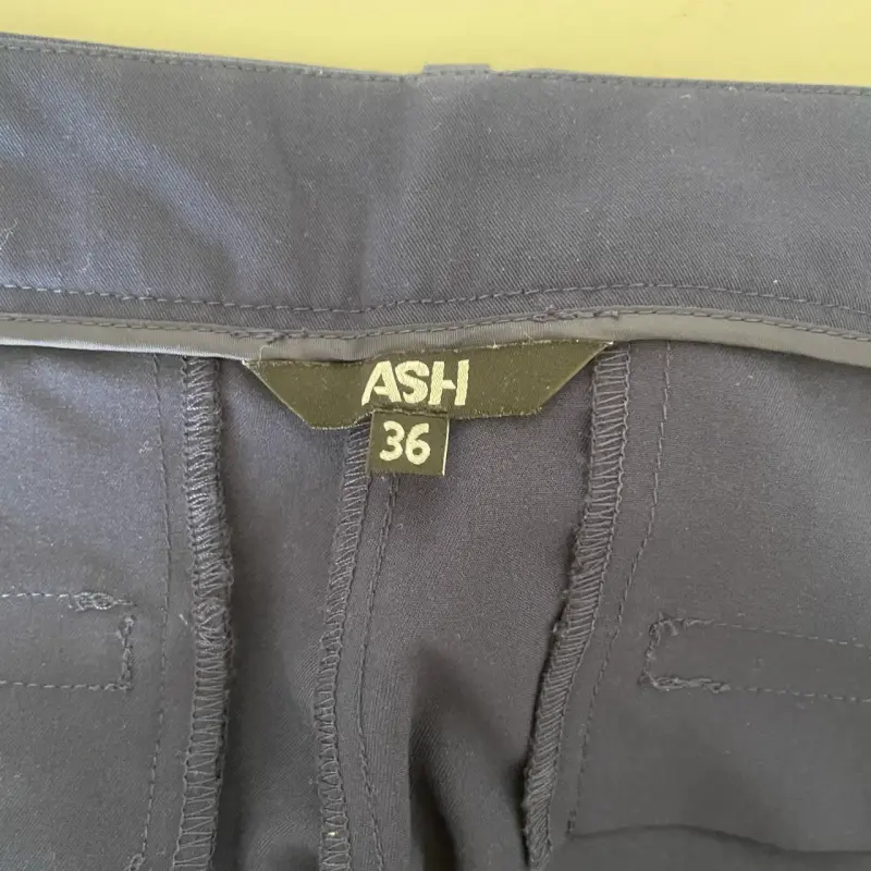 Pantalon azul marino para mujer con cierre ajust - 6