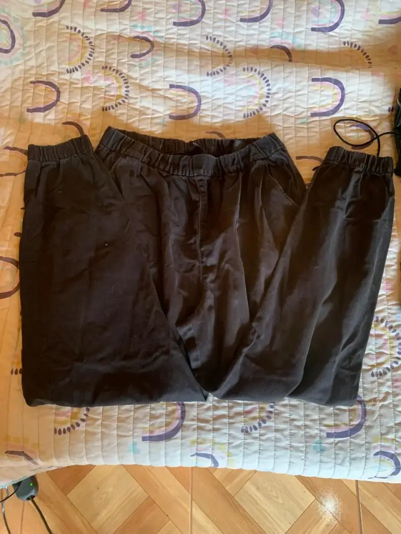 Pantalones cargo negros - 2