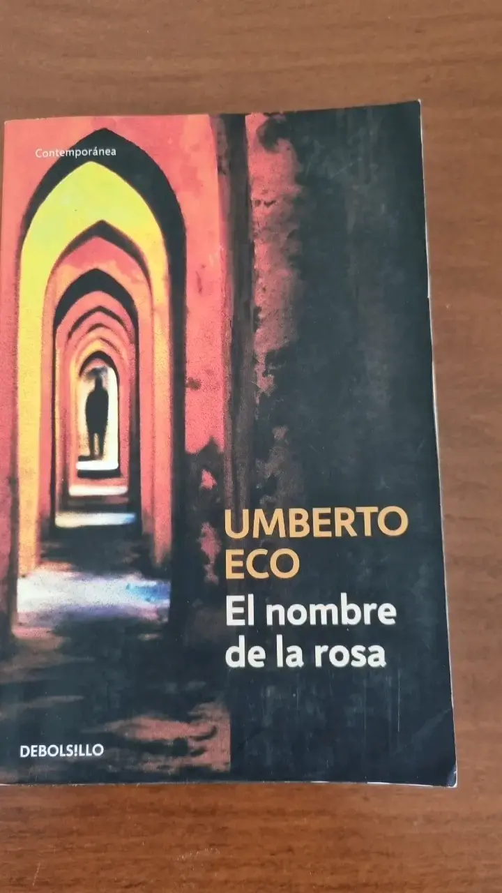 Libro 'El nombre de la rosa' de Umberto Eco