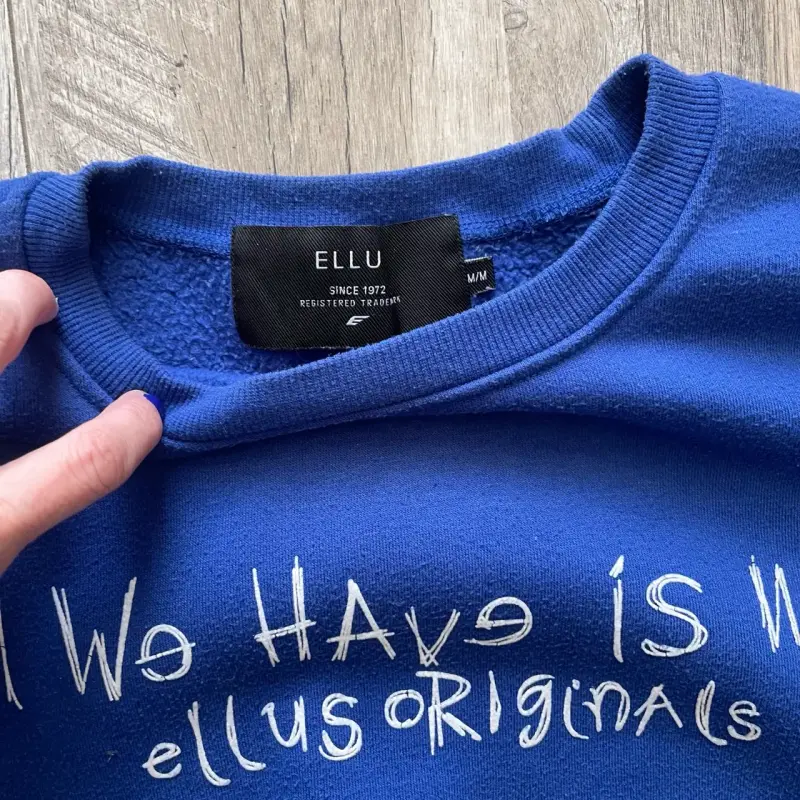 Polerón azul Ellus Originals unisex - 2