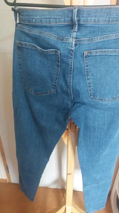 Jeans azul mujer MANGO Denim Elsa - miniatura 4