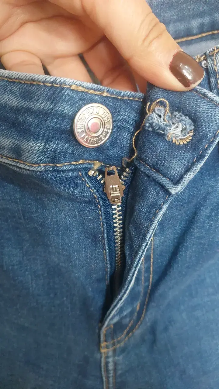 Jeans azul MANGO  Denim Sculpt para mujer - 3