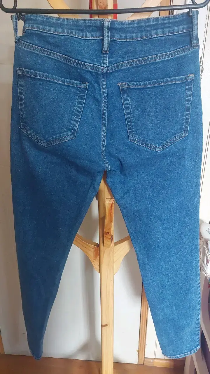 Jeans azul MANGO  Denim Sculpt para mujer - 5