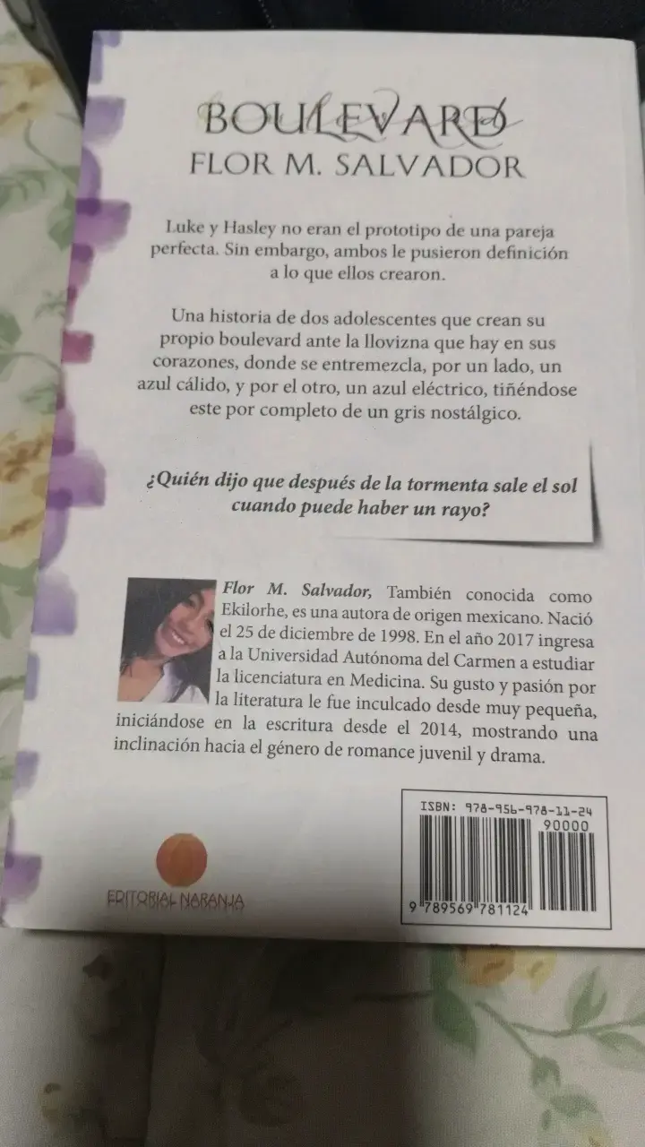 Libro Boulevard de Flor M. Salvador - 2