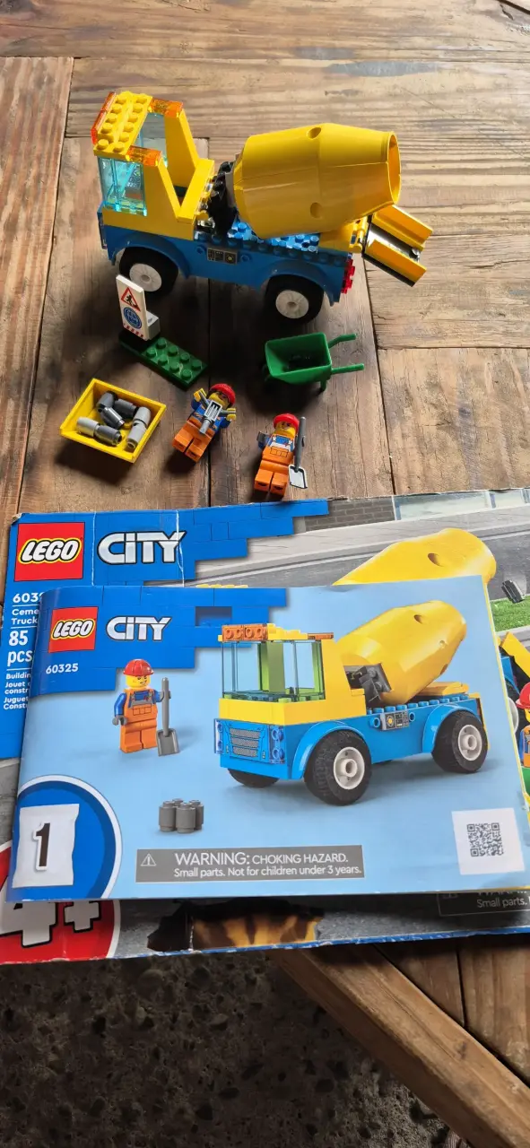 Set de construcción LEGO City Camión Hormigonera - 3