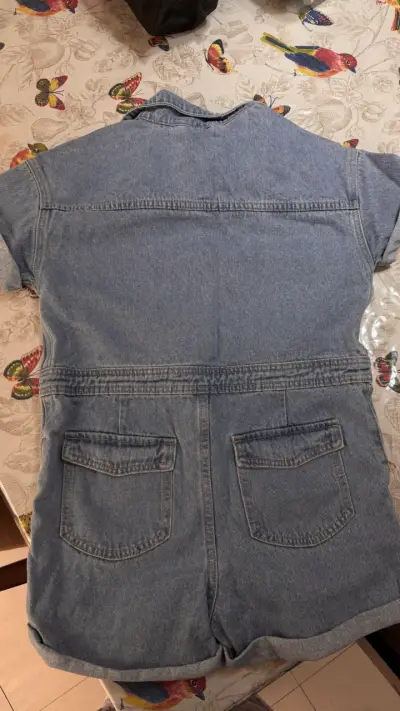 Enterito de mezclilla para mujer Elv! Talla 16 - miniatura 2