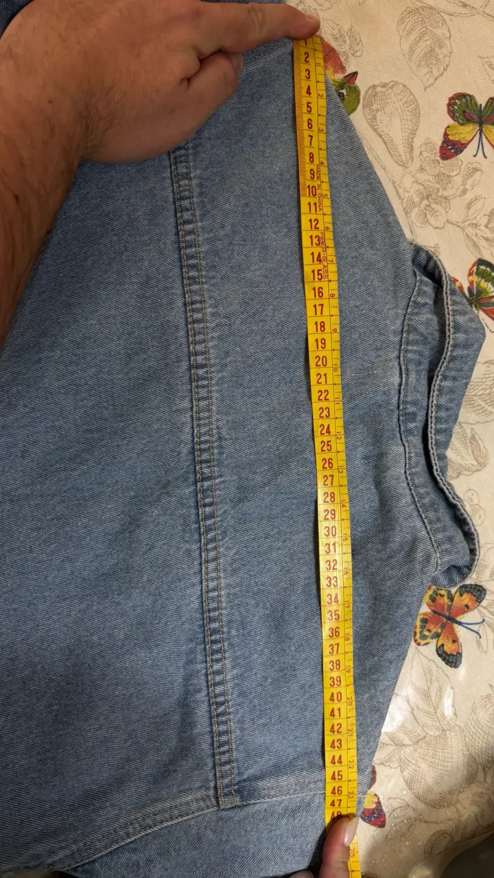 Enterito de mezclilla para mujer Elv! Talla 16 - 5