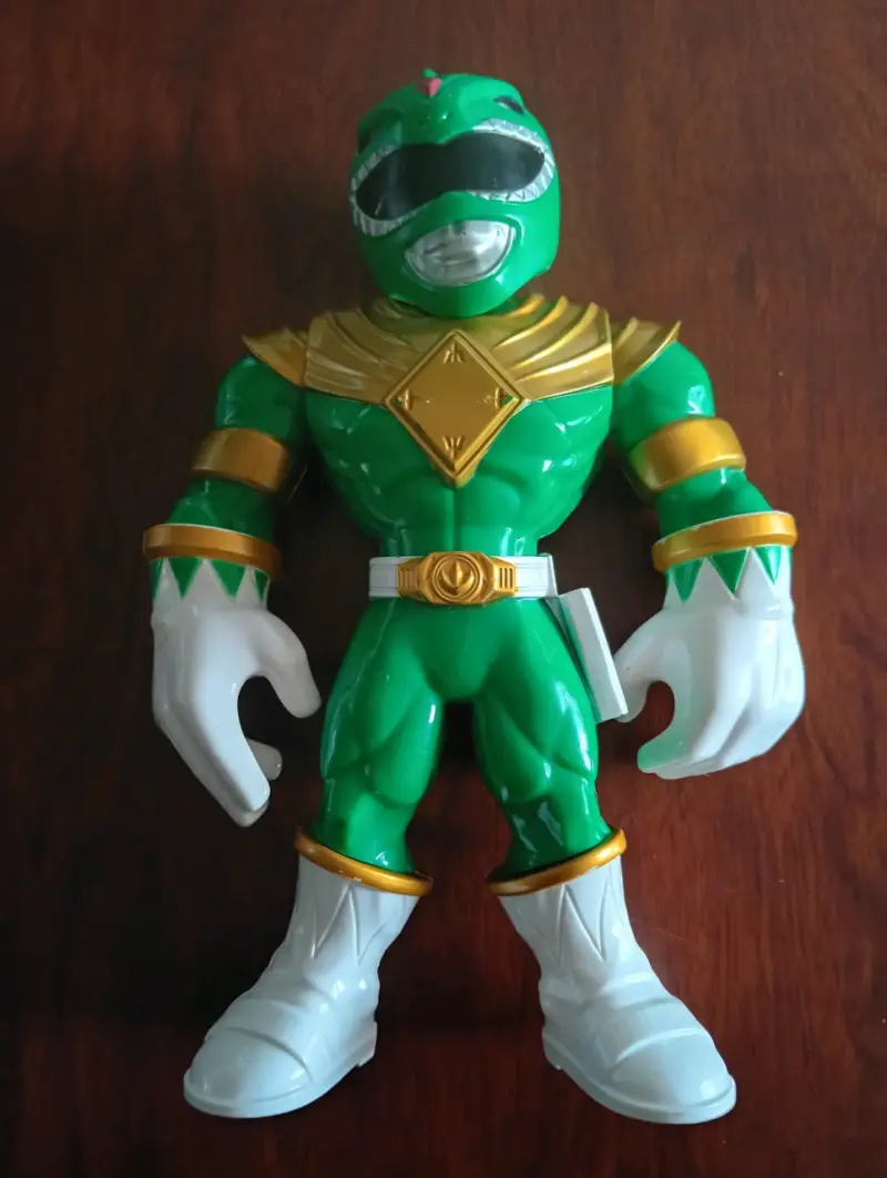 Figura de acción Power Ranger verde