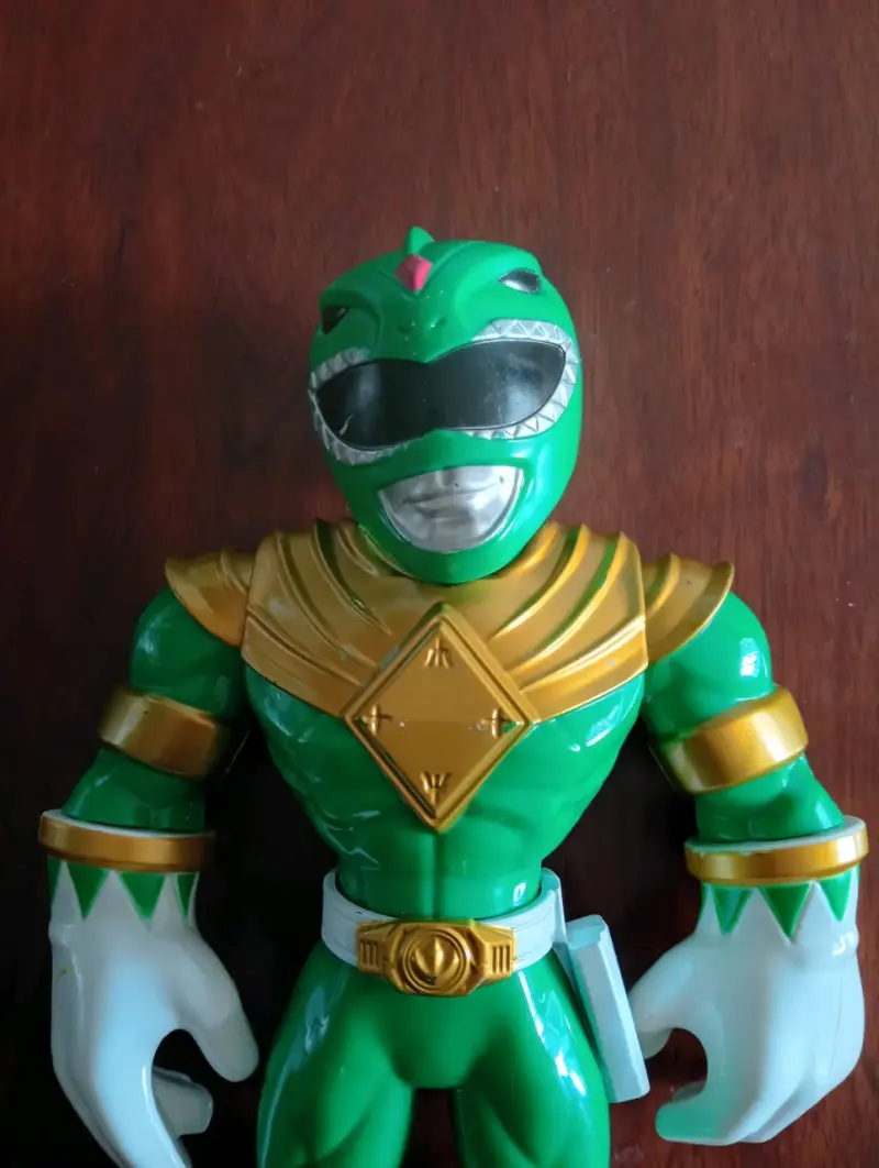 Figura de acción Power Ranger verde - 2