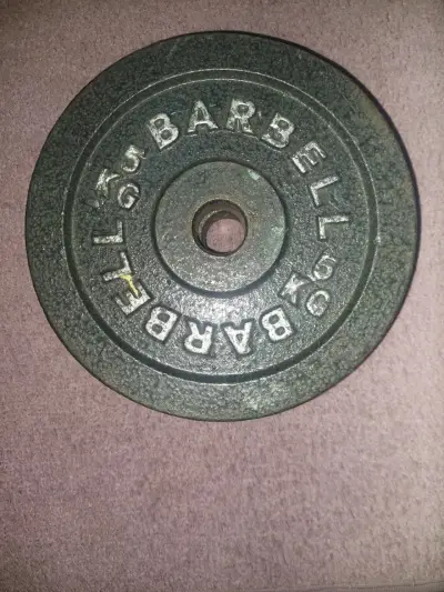 Discos de Pesas 5kg Masterfit y Barbell - miniatura 2