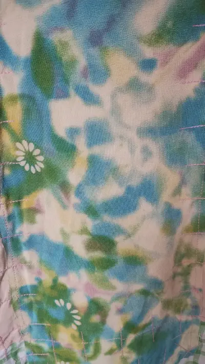 Blusa de Algodón Cuadros Verdes con Diseño Único - miniatura 4