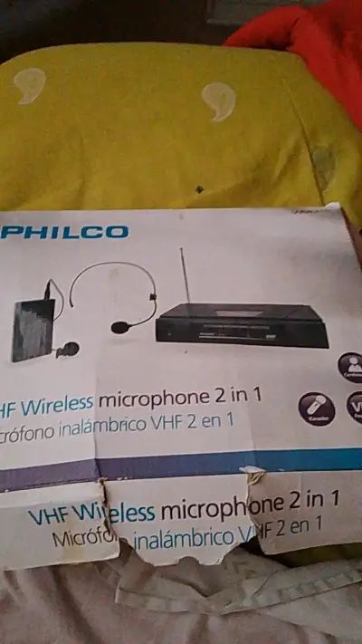 Micrófono Inalámbrico VHF Philco 2 en 1 - miniatura 2