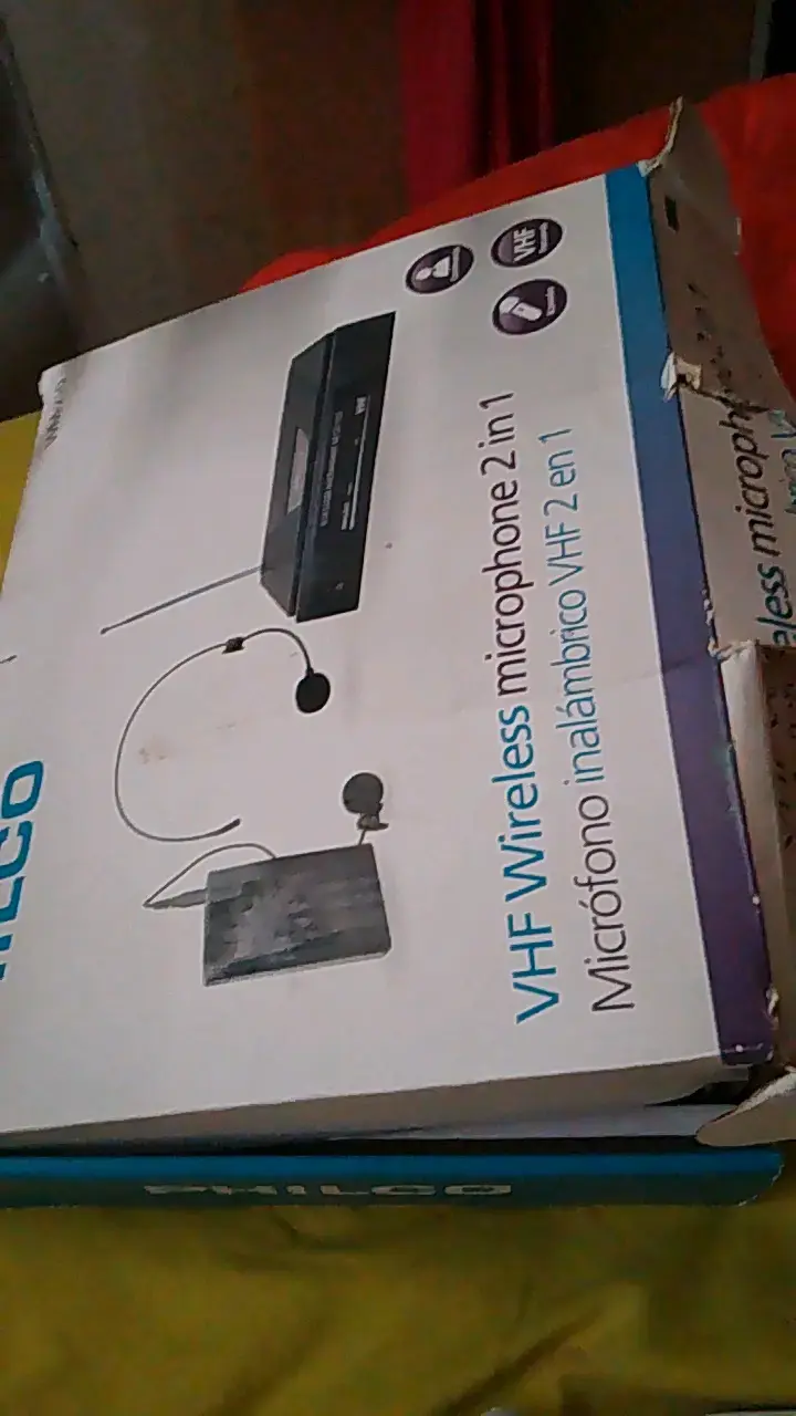 Micrófono Inalámbrico VHF Philco 2 en 1 - 3