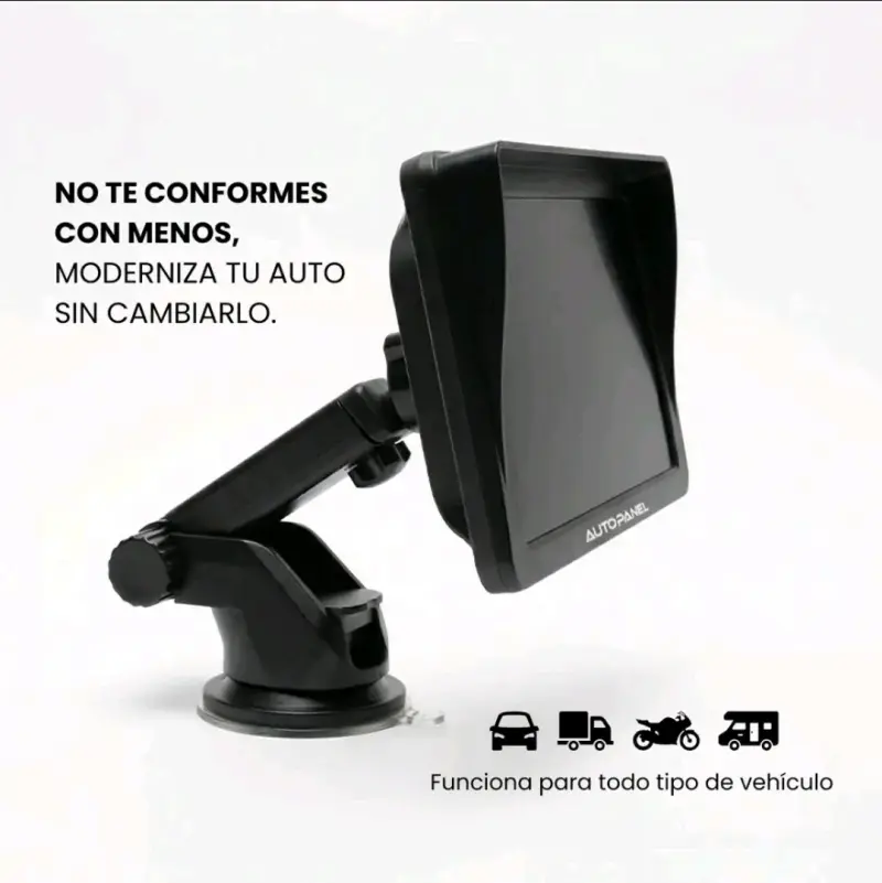 Pantalla de Auto Autodame con Soporte y Cargador - 4