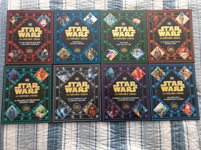 Colección de libros Star Wars La Historia Visual