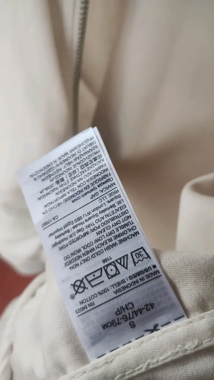 Chaqueta blanca GAP para hombre - 5
