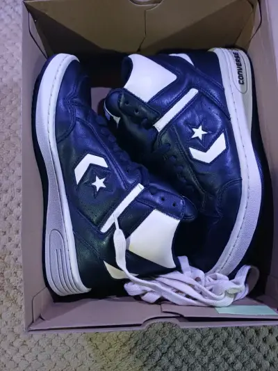 Zapatillas Converse Weapon negras de cuero - miniatura 4
