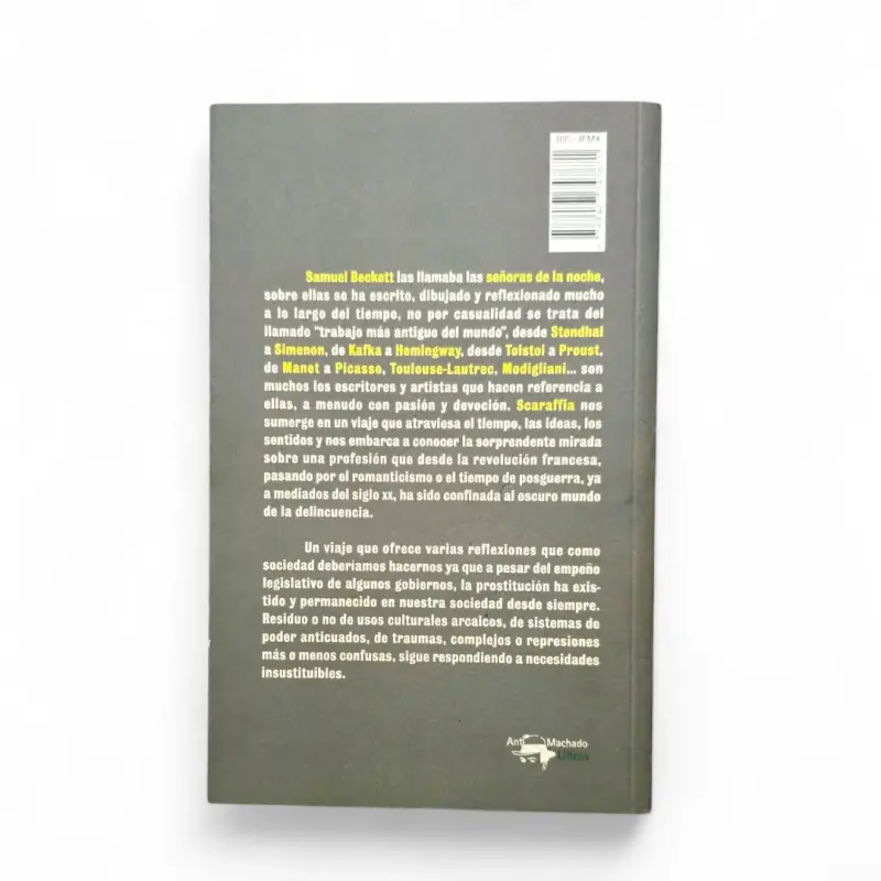 Libro 'Señoras de la Noche' de Giuseppe Scaraffia - 2