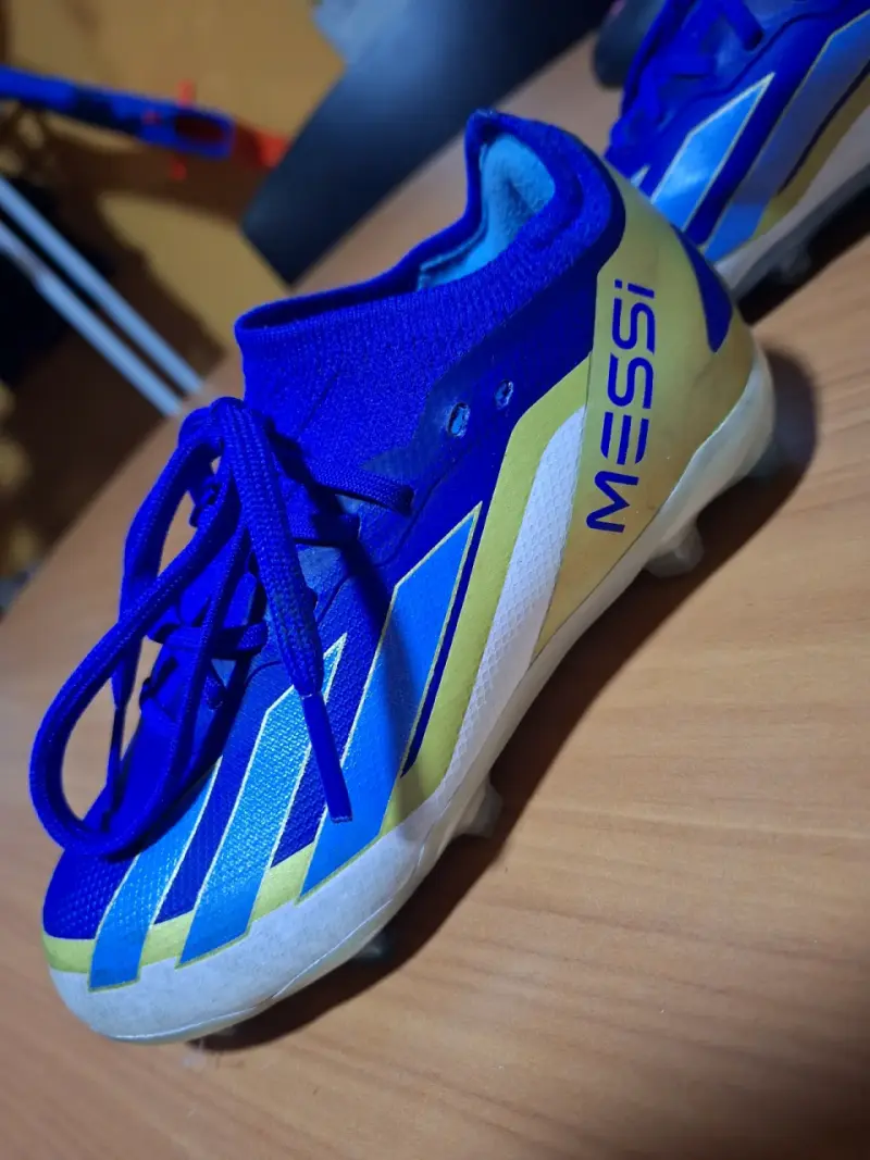 Zapatillas de fútbol Messi azules para niños - 2