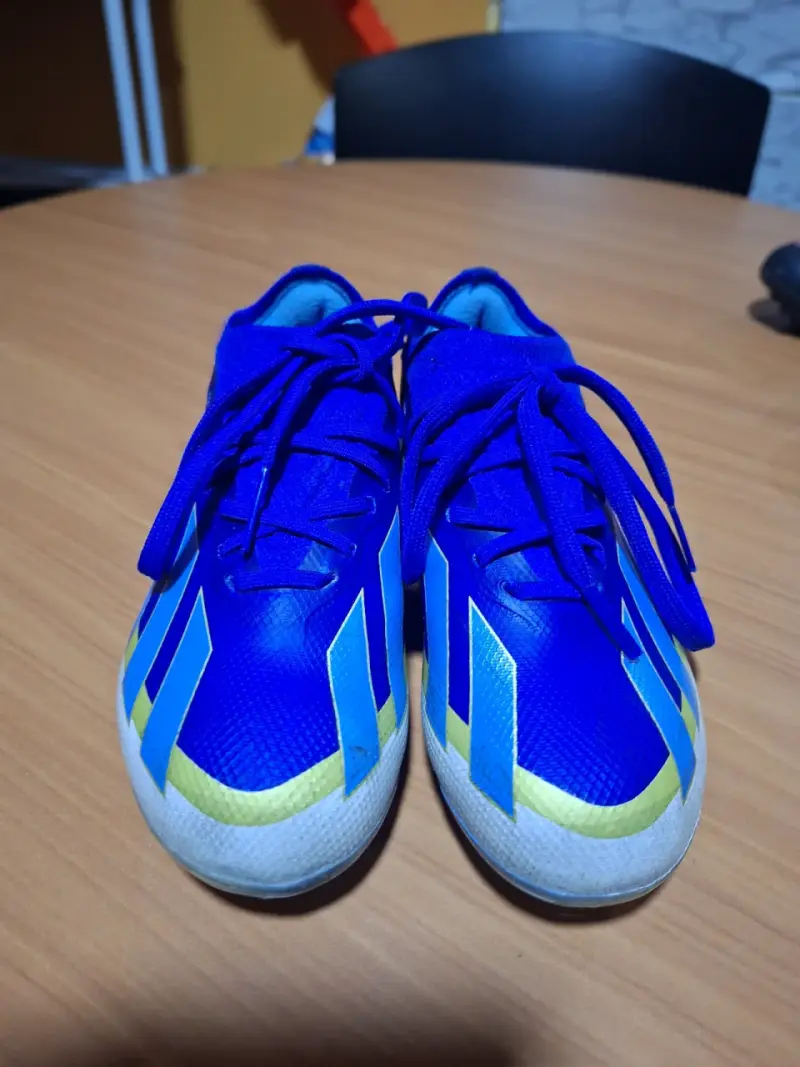 Zapatillas de fútbol Messi azules para niños - 3