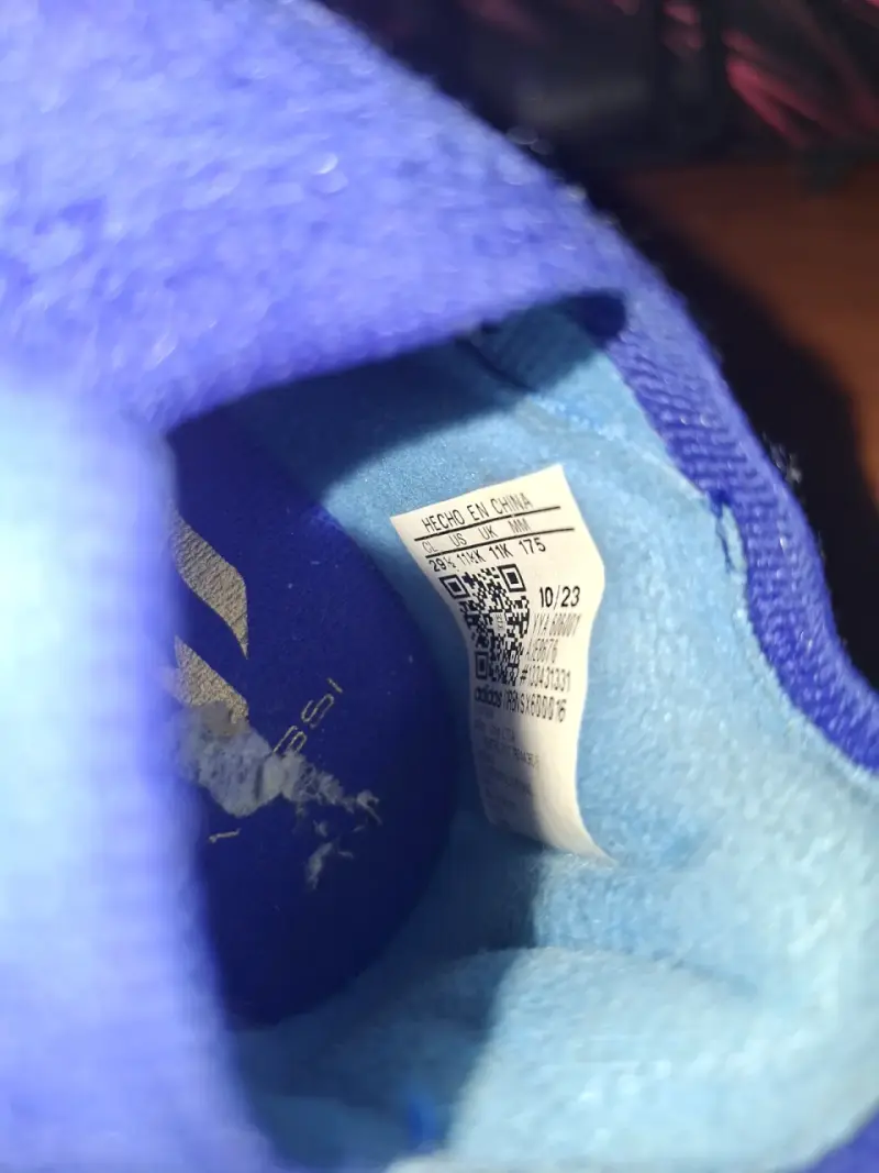 Zapatillas de fútbol Messi azules para niños - 4