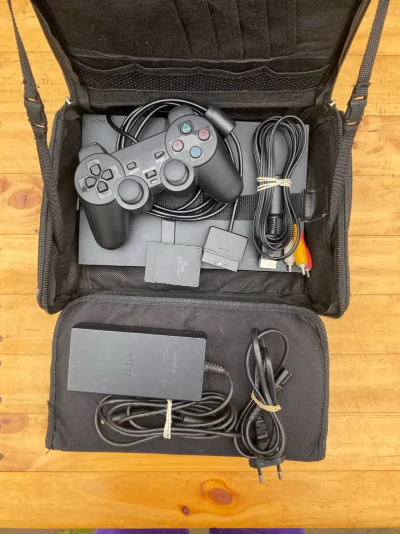 Playstation 2 + 80 Juegos + Bolso - 2
