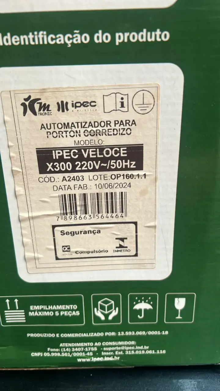 Motor para portón corredizo Ipec Idealle - 2