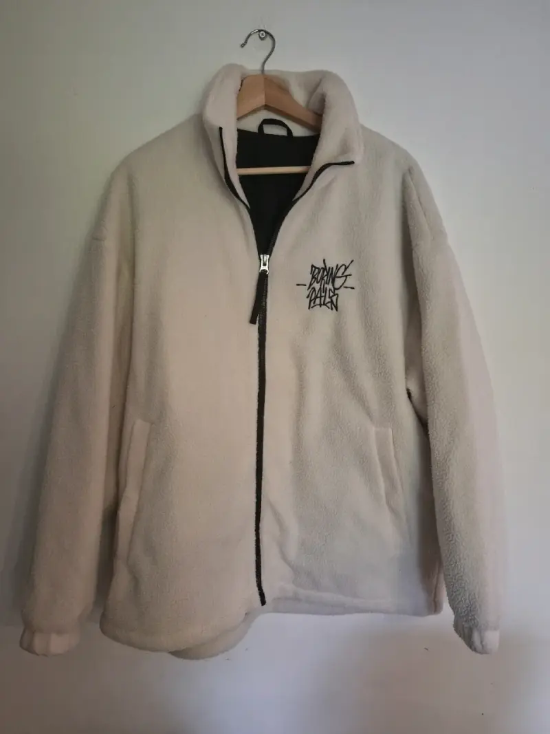 Chaqueta polar blanco invierno Talla M - 2