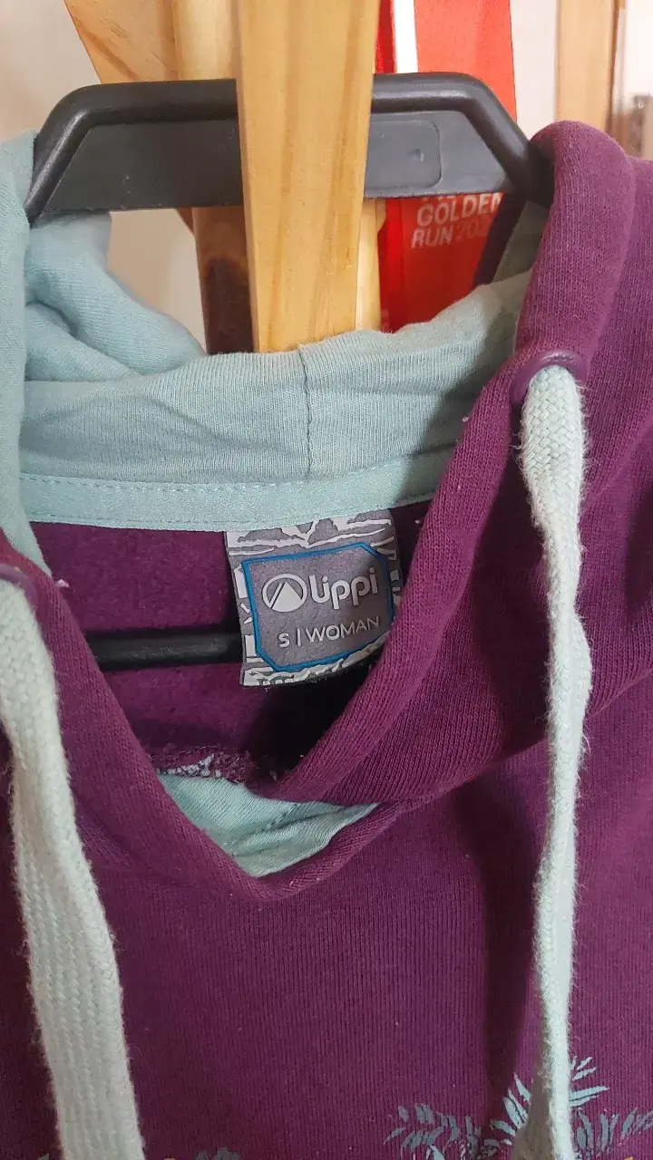 Polerón morado para mujer Lippi con capucha - 2