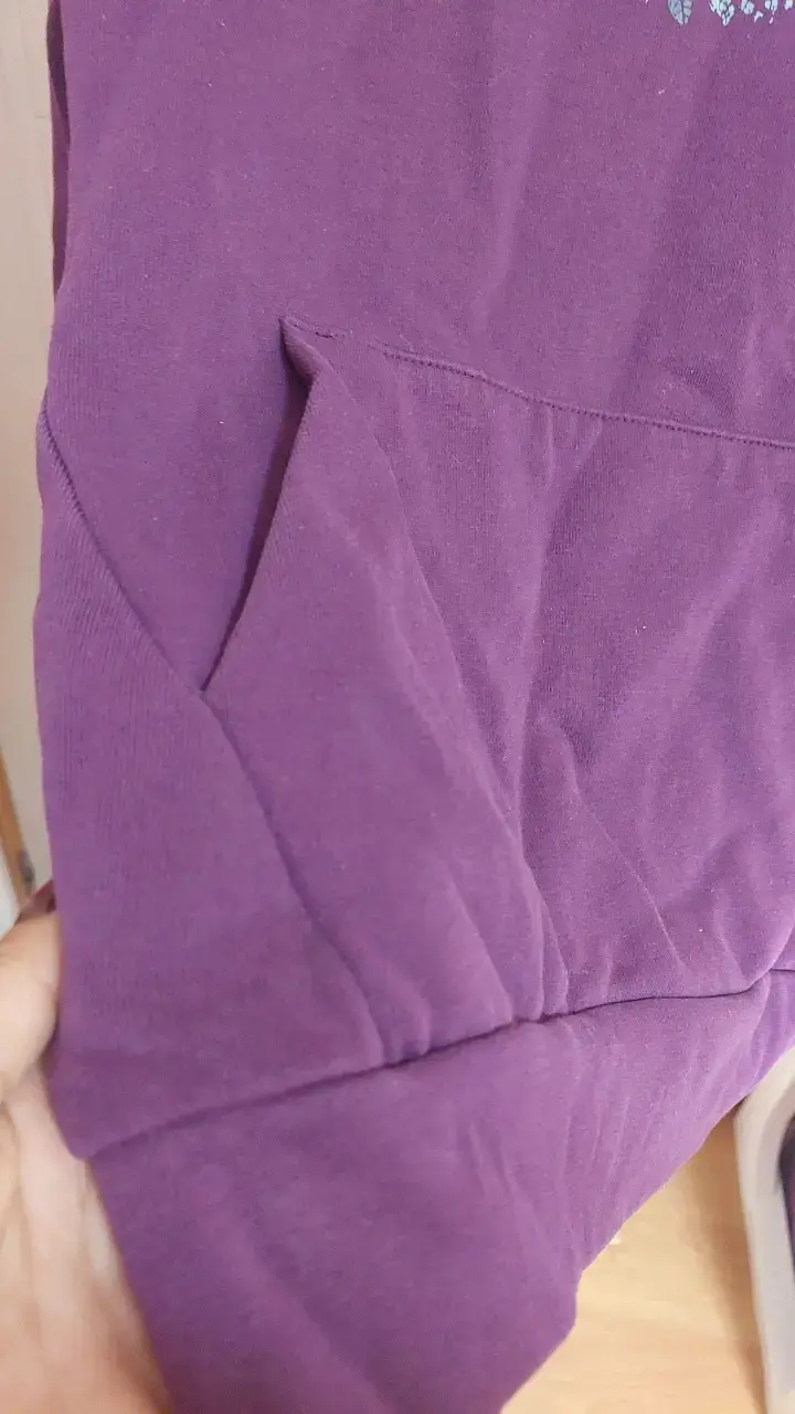 Polerón morado para mujer Lippi con capucha - 6