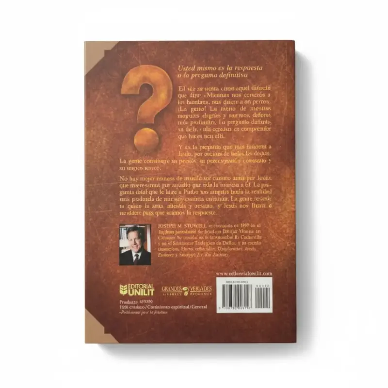 Libro 'La Pregunta Decisiva de Jesús' de Joseph M. Stowell - 2