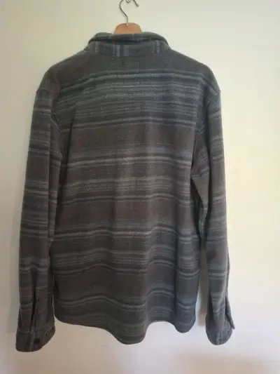 Camisa de franela gris Volcom hombre Talla L - miniatura 3