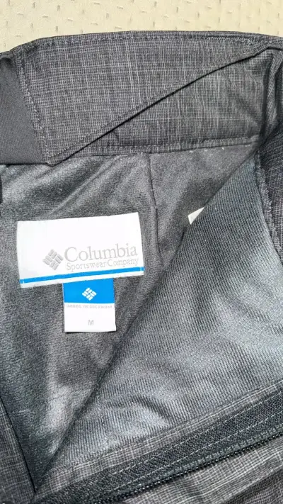 Pantalones de esquí Columbia grises para hombre - miniatura 2
