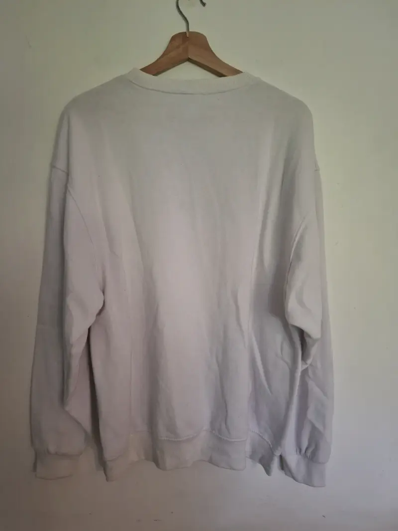 Polerón blanco con diseño New York City Talla XL - 3