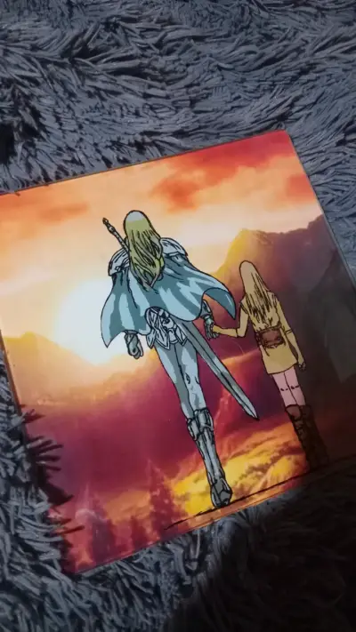 Set de ilustraciones artísticas en vidrio - miniatura 1