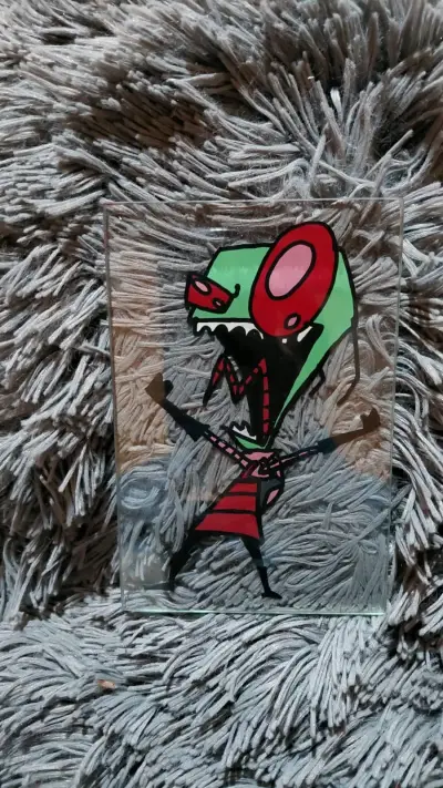 Set de ilustraciones artísticas en vidrio - miniatura 3