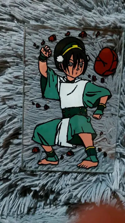 Set de ilustraciones artísticas en vidrio - miniatura 5