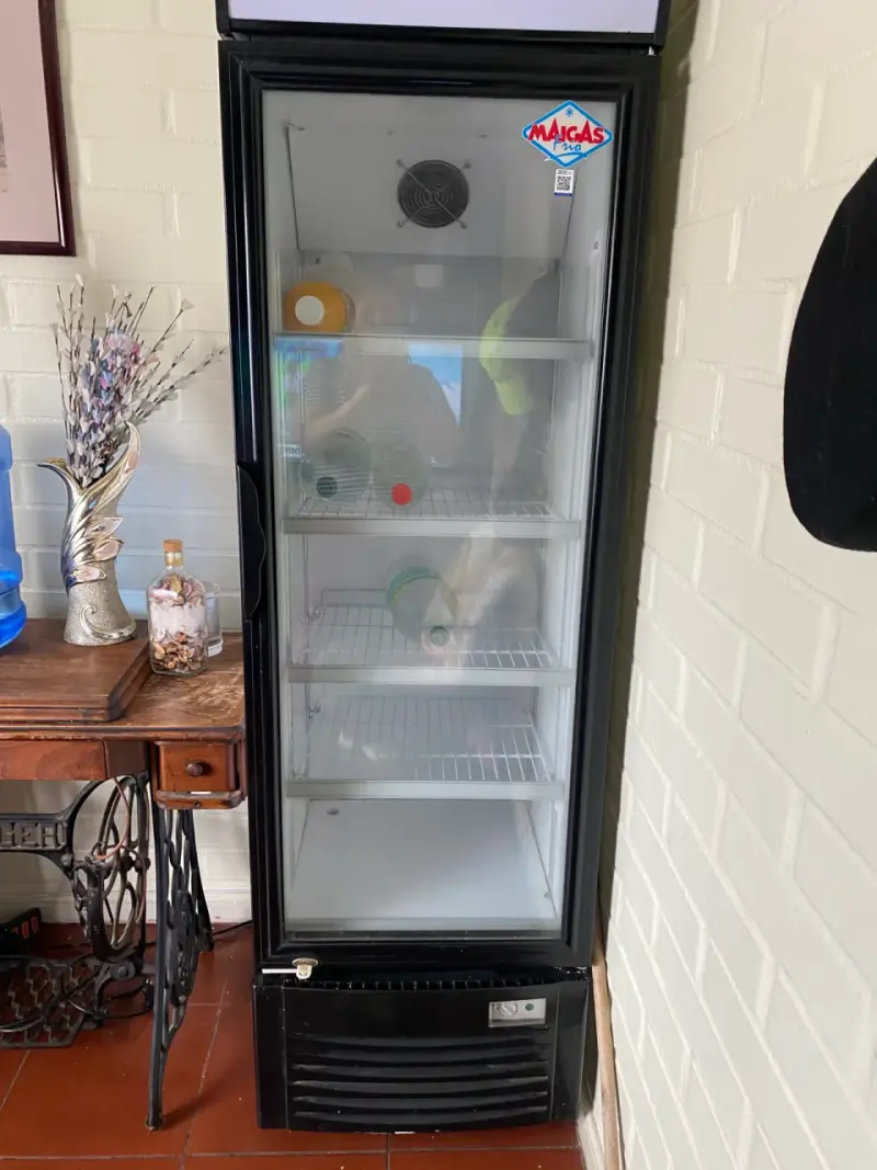 Refrigerador vertical exhibidor Magas
