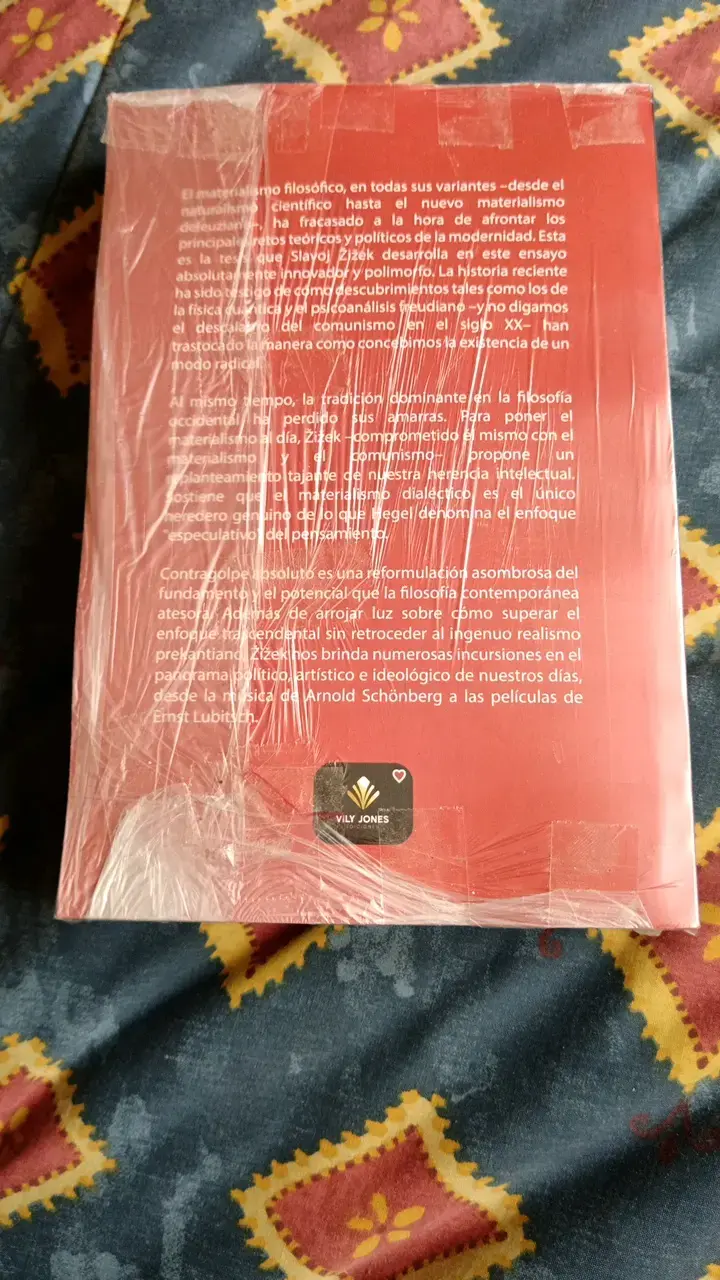 Libro 'Contragolpe Absoluto' de Slavoj Žižek - 2