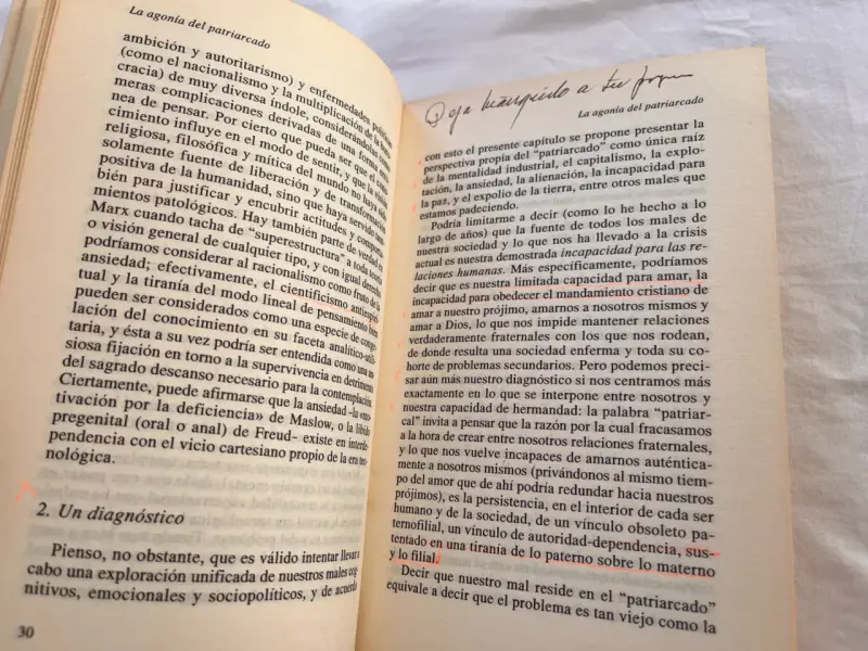 'La Agonía del Patriarcado' de Claudio Naranj - 4