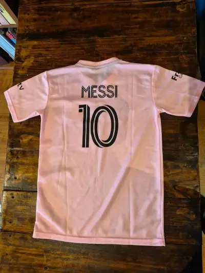 Camiseta rosa Messi 10 Inter Miami - miniatura 3