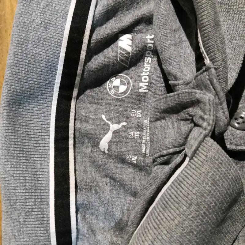 Polera Polo Gris BMW Motorsport Puma - 5