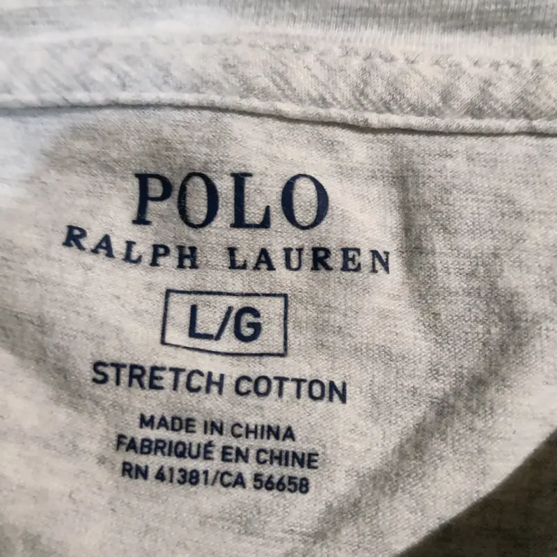 Polera Polo Ralph Lauren gris claro para hombre - 4